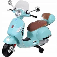 Pojazdy elektryczne dla dzieci - Skuter elektryczny na akumulator VESPA GTS Super dla dziecka PA0333 - miniaturka - grafika 1