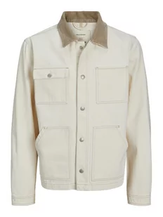 Jack&Jones Kurtka jeansowa 12231171 Beżowy - Kurtki męskie - miniaturka - grafika 1