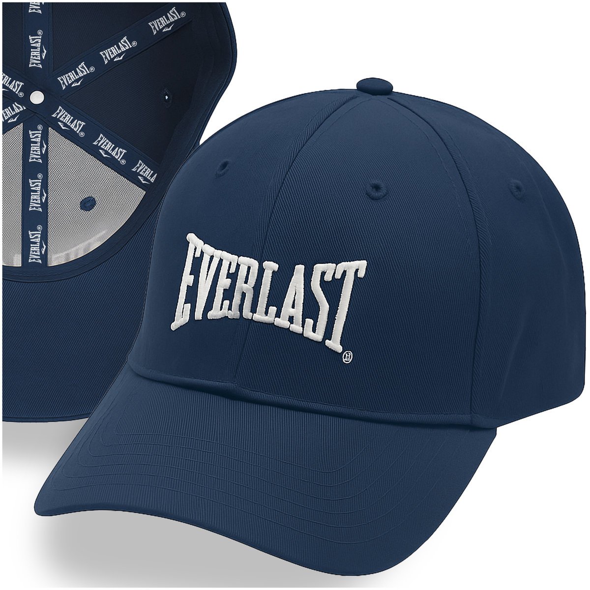 Everlast Czapka z Daszkiem Bawełna Logo Rozmiar Uniwersalny Regulowany