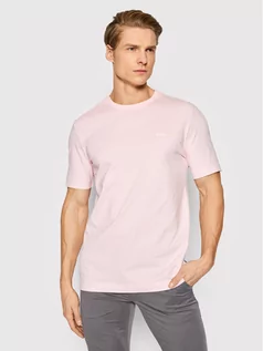 Koszulki męskie - Hugo Boss T-Shirt Thompson 01 50468347 Różowy Regular Fit - grafika 1