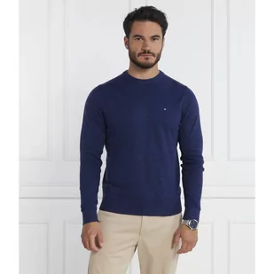 Tommy Hilfiger Sweter | Regular Fit | z dodatkiem kaszmiru - Swetry męskie - miniaturka - grafika 1