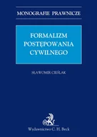 E-booki - prawo - Formalizm postępowania cywilnego - miniaturka - grafika 1