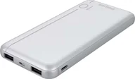 Powerbanki - Powerbank Philips Power bank 10000mAh 2xUSB srebrny Philips DLP1810N - miniaturka - grafika 1