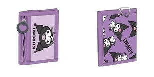 Portfelik Kuromi violet - Szkolne artykuły papiernicze - miniaturka - grafika 1