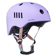 Kask SPOKEY Pumptrack Fioletowy dla Dzieci ( XS)