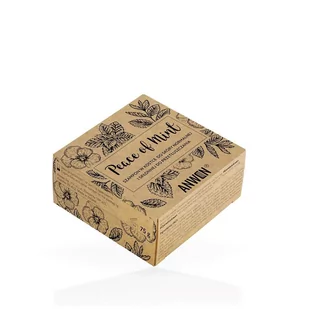 Anwen Anwen Peace of Mint szampon w kostce 75g - Szampony do włosów - miniaturka - grafika 1