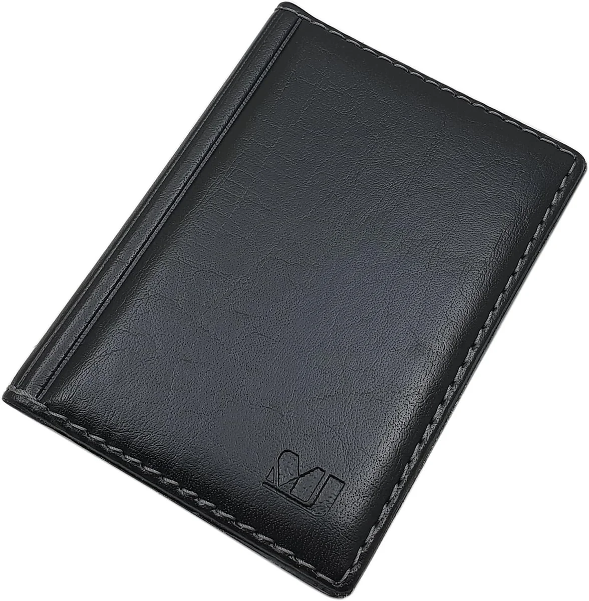 ETUI NA DOWÓD KARTY DOKUMENTY 12 PRZEGRÓDEK ELEGANCKIE CZARNE LEKKIE