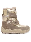 Buty dla dziewczynek - Primigi Śniegowce GORE-TEX 8881511 S Brązowy - miniaturka - grafika 1