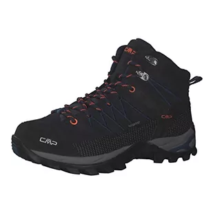 CMP Rigel Mid buty trekkingowe Buty trekkingowe i turystyczne Mężczyźni, B Blue Flash Orange, 46 EU - Moda i Uroda OUTLET - miniaturka - grafika 1