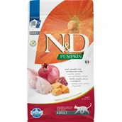 Sucha karma dla kotów - Farmina N&D Pumpkin Quail & Pomegranate Neutered Recipe Cat 1,5 kg - miniaturka - grafika 1