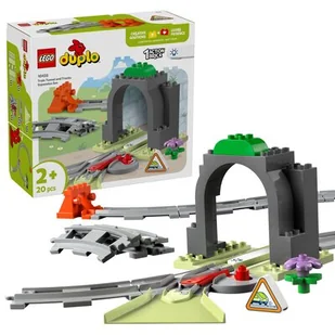 LEGO 10425 DUPLO Tunel i tory kolejowe - zestaw rozszerzający - Klocki - miniaturka - grafika 1