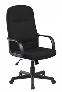 Fotel biurowy, krzesło biurowe Office products Fotel biurowy Malta, czarny - Fotele i krzesła biurowe - miniaturka - grafika 1