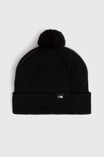 Czapki dla dzieci - The North Face czapka dziecięca GLACIER BEANIE kolor czarny z cienkiej dzianiny - grafika 1