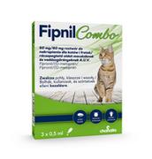 Artykuły przeciw pasożytom - Fipnil Combo Kot 3 pipety - miniaturka - grafika 1