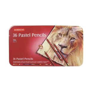 Kredki Pastelowe Derwent Pastel Pencils 36 szt 03AB-379F0 - Kredki, ołówki, pastele i pisaki - miniaturka - grafika 1