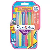 PAPER MATE PISAKI FLAIR 6 KOLORÓW 2180626 - Przybory szkolne - miniaturka - grafika 1