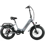 Rowery elektryczne - Rower elektryczny 20", fatbike, szary, E-BIKE, GERMINA / Germina - miniaturka - grafika 1