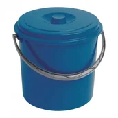 Pozostałe urządzenia czyszczące - CURVER Wiadro z pokrywą plastikowe Curver 16L niebieskie 235235 - miniaturka - grafika 1