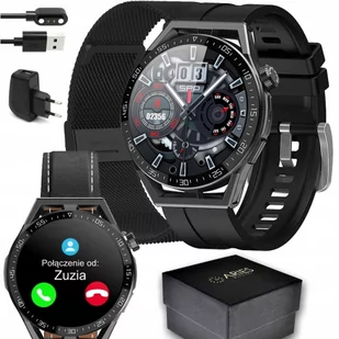 Aries Watches Model AWT3 Pro Czarny - Smartwatch - miniaturka - grafika 1