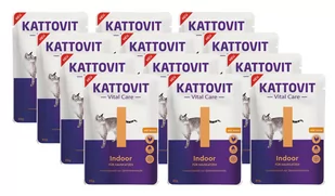 Kattovit Vital Care Indoor 12x85g - Mokra karma dla kotów - miniaturka - grafika 1