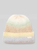 Czapki damskie - Czapka z dzianiny z detalem z logo model ‘Fanatail’ - miniaturka - grafika 1