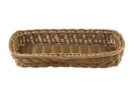 Pudła i pojemniki do przechowywania - Koszyk polipropylen 27cm brązowy - miniaturka - grafika 1
