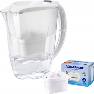 Dzbanek filtrujący Aquaphor Amethyst 2,8 l biały z filtrem maxfor B25 - Dzbanki filtrujące - miniaturka - grafika 1