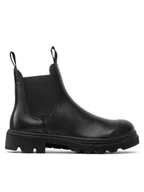 Botki damskie - ECCO Sztyblety Grainer W 21470301001 Czarny - miniaturka - grafika 1