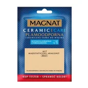 Farby wewnętrzne - MAGNAT Farba ceramiczna Care Plamoodporna TESTER a27 majestatyczny aragonit 30 ml - miniaturka - grafika 1