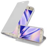 Etui i futerały do telefonów - Pokrowiec Ochronny Do Samsung Galaxy S7 Etui w CLASSY SREBRNY Case Obudowa Ochronny Cover Cadorabo - miniaturka - grafika 1