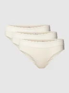 Majtki damskie - Figi z obszyciem koronką w zestawie 3 szt. model ‘Feel of Modal’ - miniaturka - grafika 1