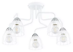 LEMIR Senso lampa wisząca 5-punktowa O2705 W5 BIA - Lampy sufitowe - miniaturka - grafika 1