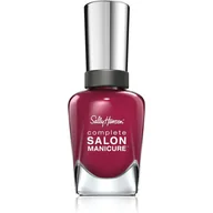 Lakiery do paznokci - Sally Hansen Complete Salon Manicure wzmacniający lakier do paznokci odcień 421 Ruby Do 14.7 ml - miniaturka - grafika 1
