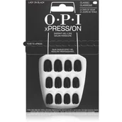 Sztuczne paznokcie i akcesoria - OPI xPRESS/ON, zestaw sztucznych paznokci, czarne - miniaturka - grafika 1