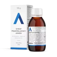 Przeziębienie i grypa - Amara Syrop prawoślazowy 125 g - miniaturka - grafika 1