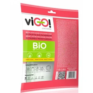 Talerz VIGO Bio 7316020 20 cm (6 sztuk) - Akcesoria do grilla - miniaturka - grafika 1