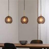 Lampy sufitowe - Argon Lampa wisząca Dulce, szary/dymny/czarny, szkło, 3-punktowa - miniaturka - grafika 1