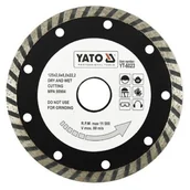 Tarcze do pił - Yato tarcza tnąca TURBO 125mm - 6023 (YT-6023) - miniaturka - grafika 1