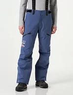 Spodenki męskie - Kappa Męskie spodnie kompresyjne 6 cento 620 g Hz Us Blue Fiord-Black, XL, Niebieski fiord - czarny, XL - miniaturka - grafika 1
