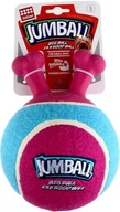 Zabawki dla psów - Zabawka dla psa GiGwi Jumball piłka z uchwytami dla małego psa Różowo - Niebieski - miniaturka - grafika 1