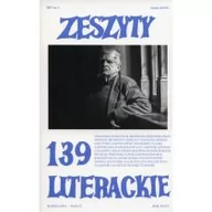 Czasopisma - Zeszyty literackie 139/3/2017 - miniaturka - grafika 1