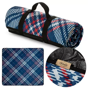 Koc Piknikowy 130 x 145 Plażowy Harmony 02 - Koce - miniaturka - grafika 1