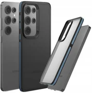 Etui i futerały do telefonów - Etui Do Samsung Galaxy S24 Ultra Matowe, Niebieska Ramka, Bumper, Plecki - miniaturka - grafika 1