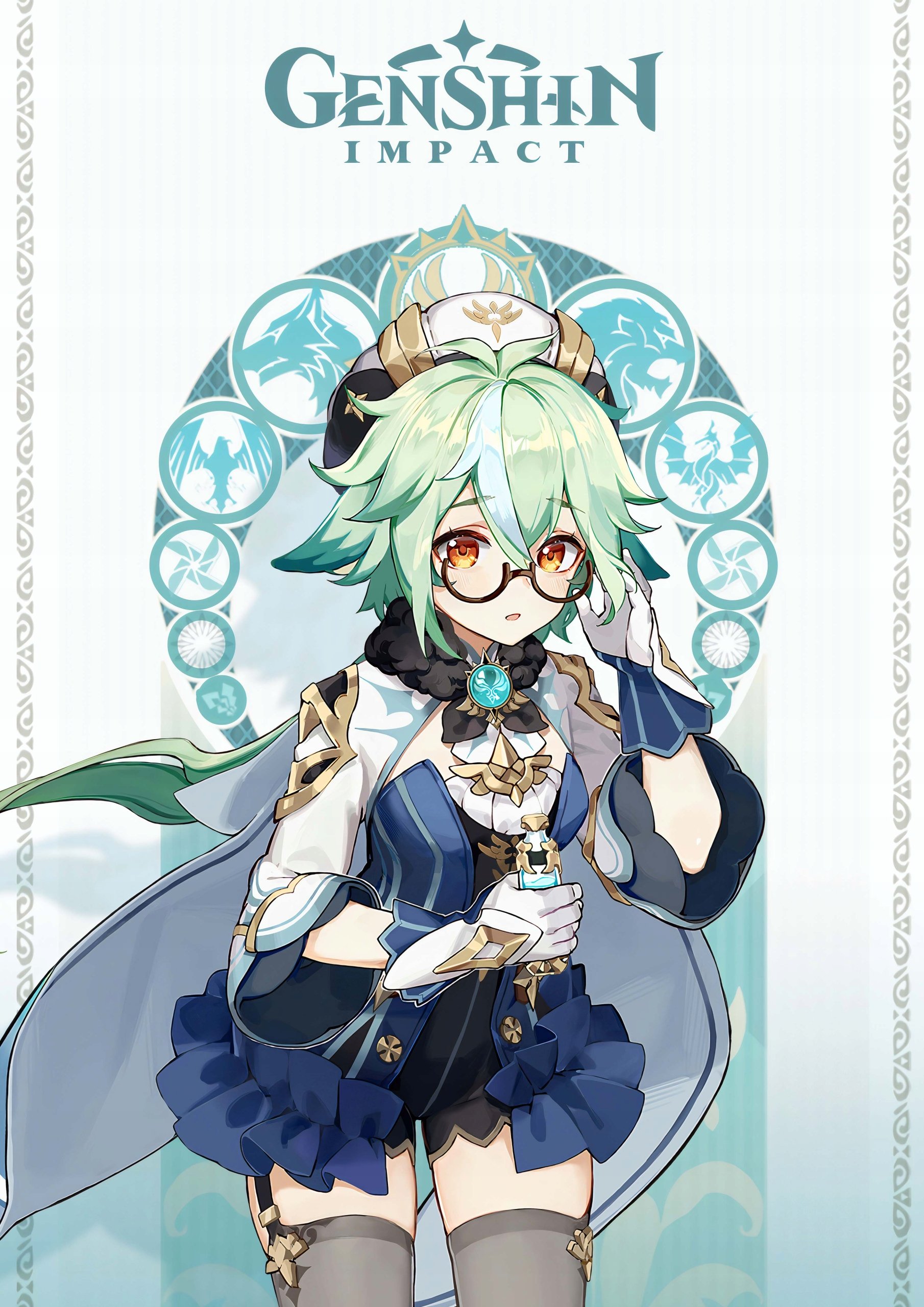 Plakat A1 Genshin Impact Sucrose