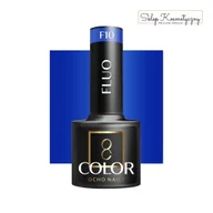 Lakiery hybrydowe - OCHO NAILS Lakier hybrydowy fluo F10 -5 g - miniaturka - grafika 1