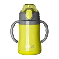 Shakery i bidony sportowe - Mini bidon termiczny YELLOW - miniaturka - grafika 1