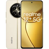 Telefony komórkowe - Realme 12 +  12/512GB 5G Beżowy - miniaturka - grafika 1