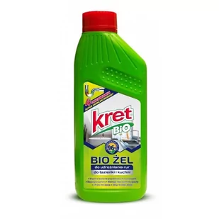 Kret Bio Bio żel do udrażniania rur 500ml Łazienka i Kuchnia - Środki do kuchni i łazienki - miniaturka - grafika 2