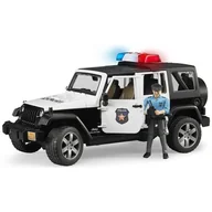 Samochody i pojazdy dla dzieci - Bruder Jeep Wrangler Rubicon policja - miniaturka - grafika 1