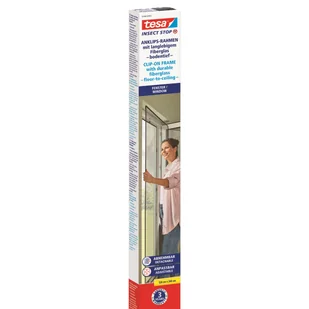 Moskitiera ramkowa 120x240 antracytowa Clip-On Screen TESA - Moskitiery - miniaturka - grafika 1